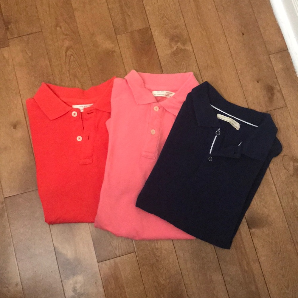 Red, pink and navy polo- boys bundle